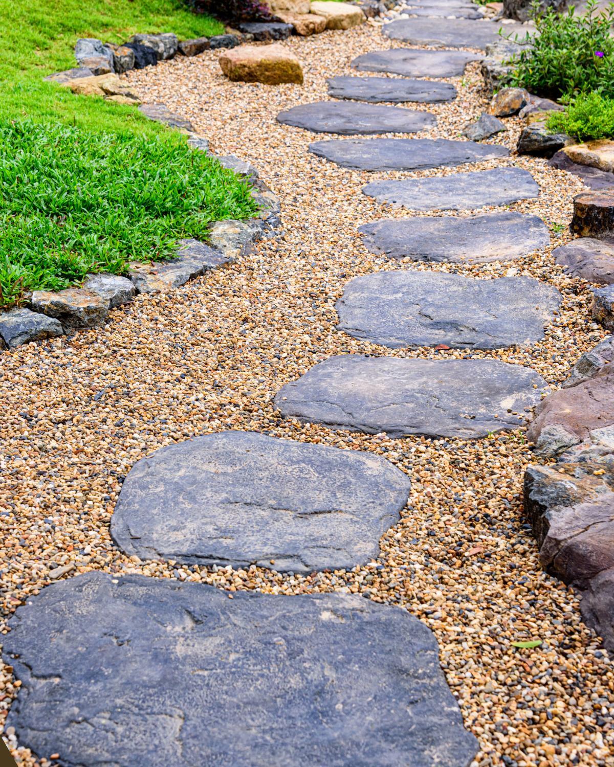 cheap rock landscaping ideas 15