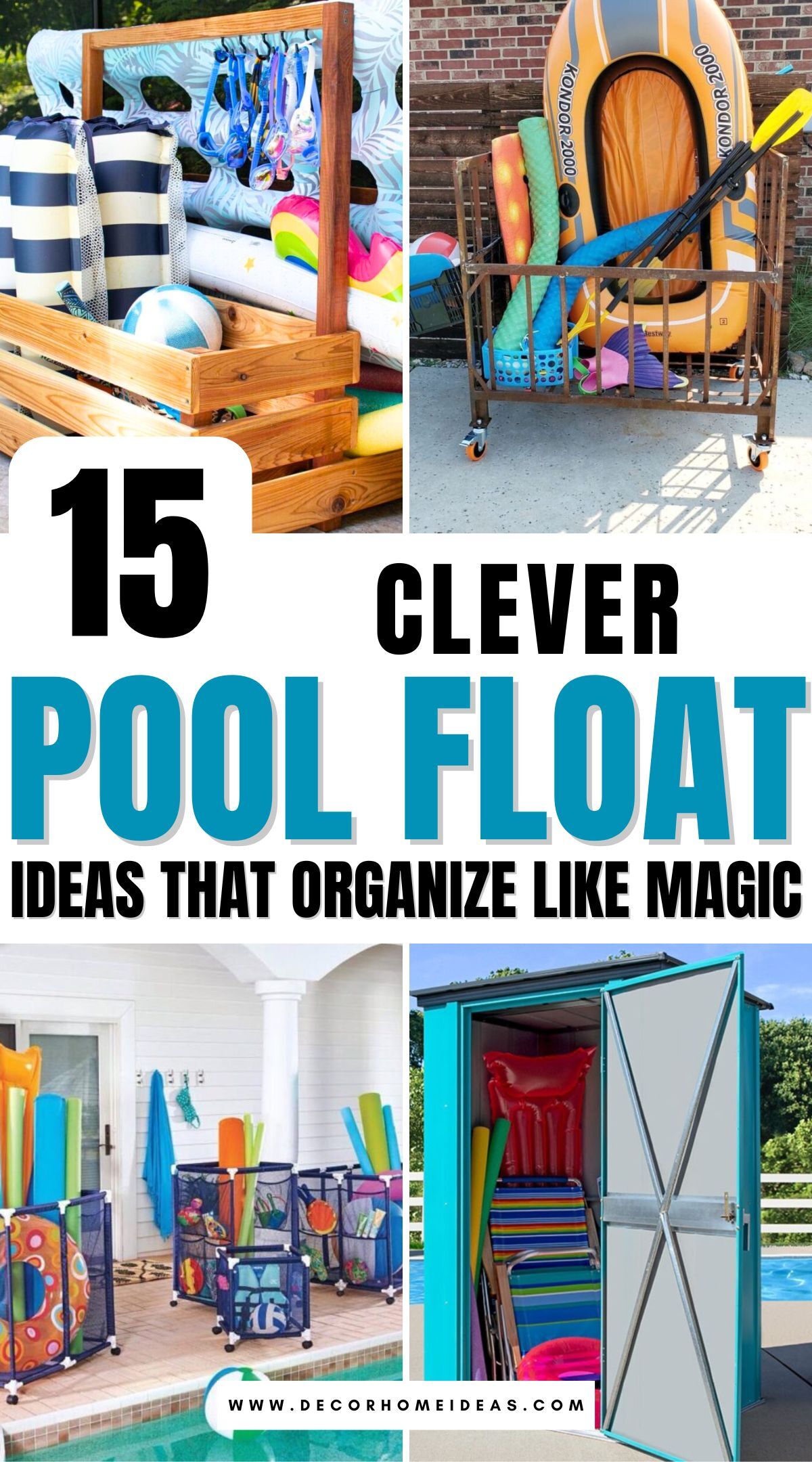 diy pool float storage 2