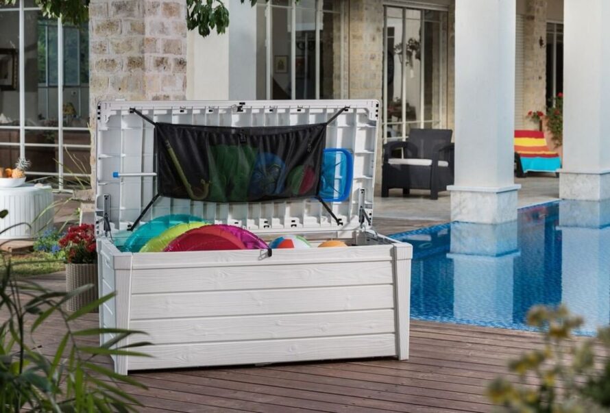 diy pool float storage ideas 15