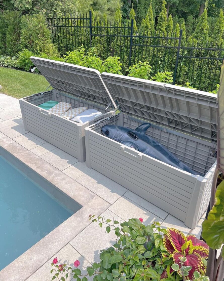 diy pool float storage ideas 4