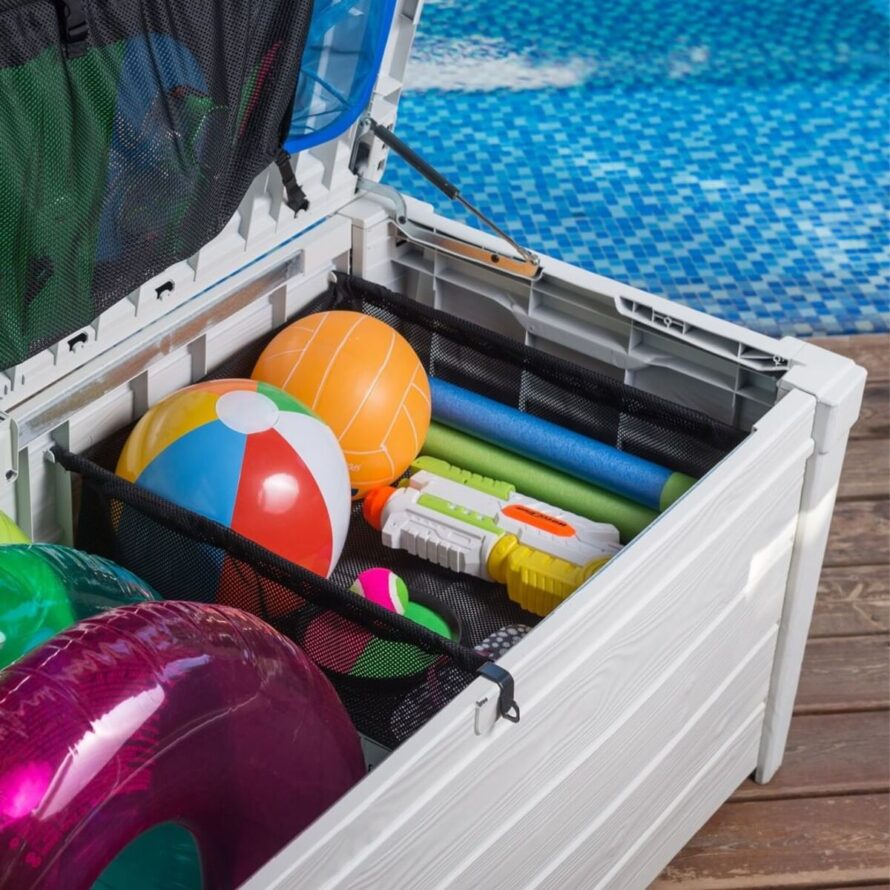diy pool float storage ideas 5