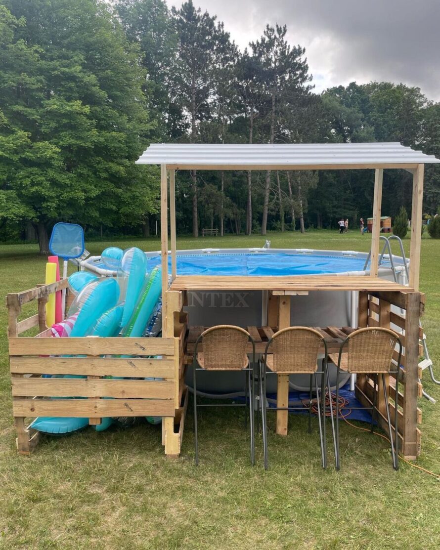 diy pool float storage ideas 7